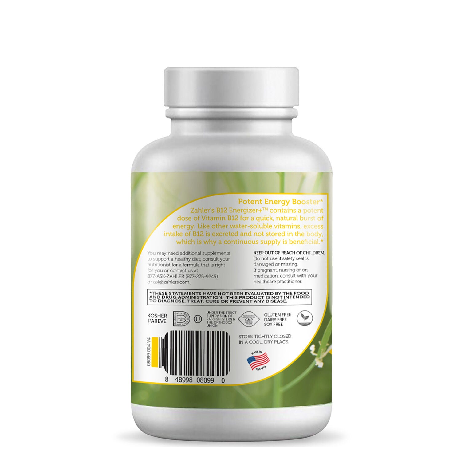 B12 Energizer+&trade; 5000mcg - 120 Lozenges (120 Servings)  | GNC